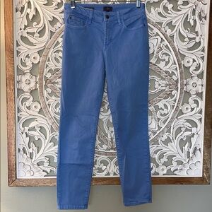 NYDJ Blue Ankle Cropped Midrise Skinny Bodycon Flattering Fit Jeans sz 4 EUC